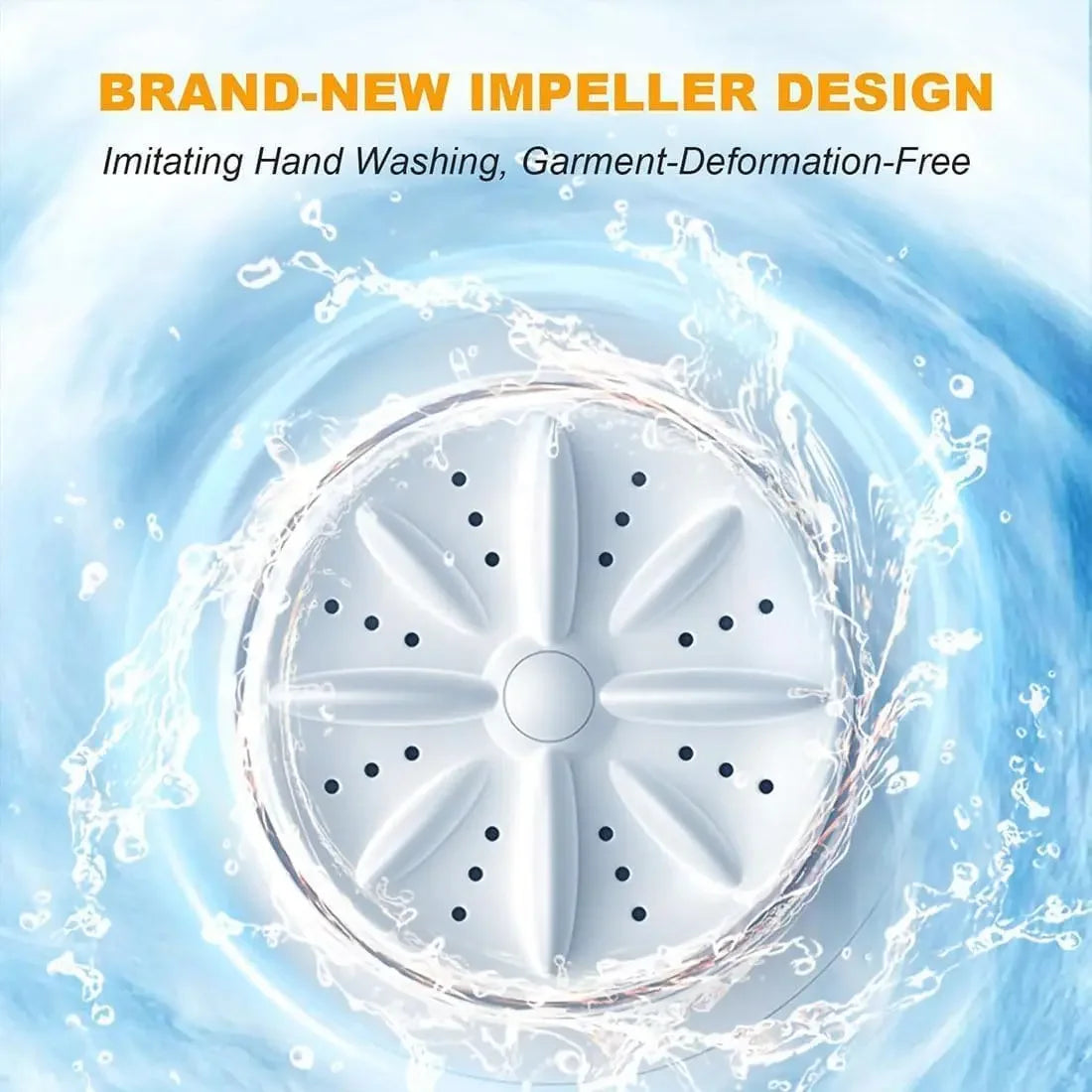 Mini Wireless Washing Machine