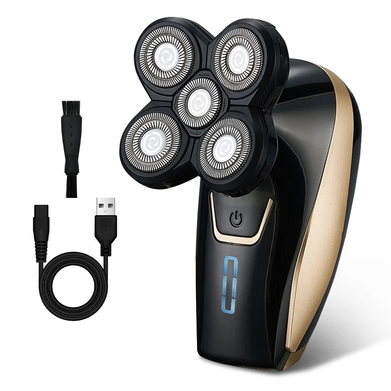 5-in-1 Electric Head Shaver